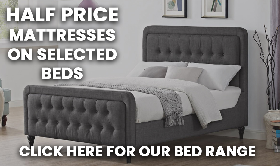 Half Price Mattresses on Selected Beds