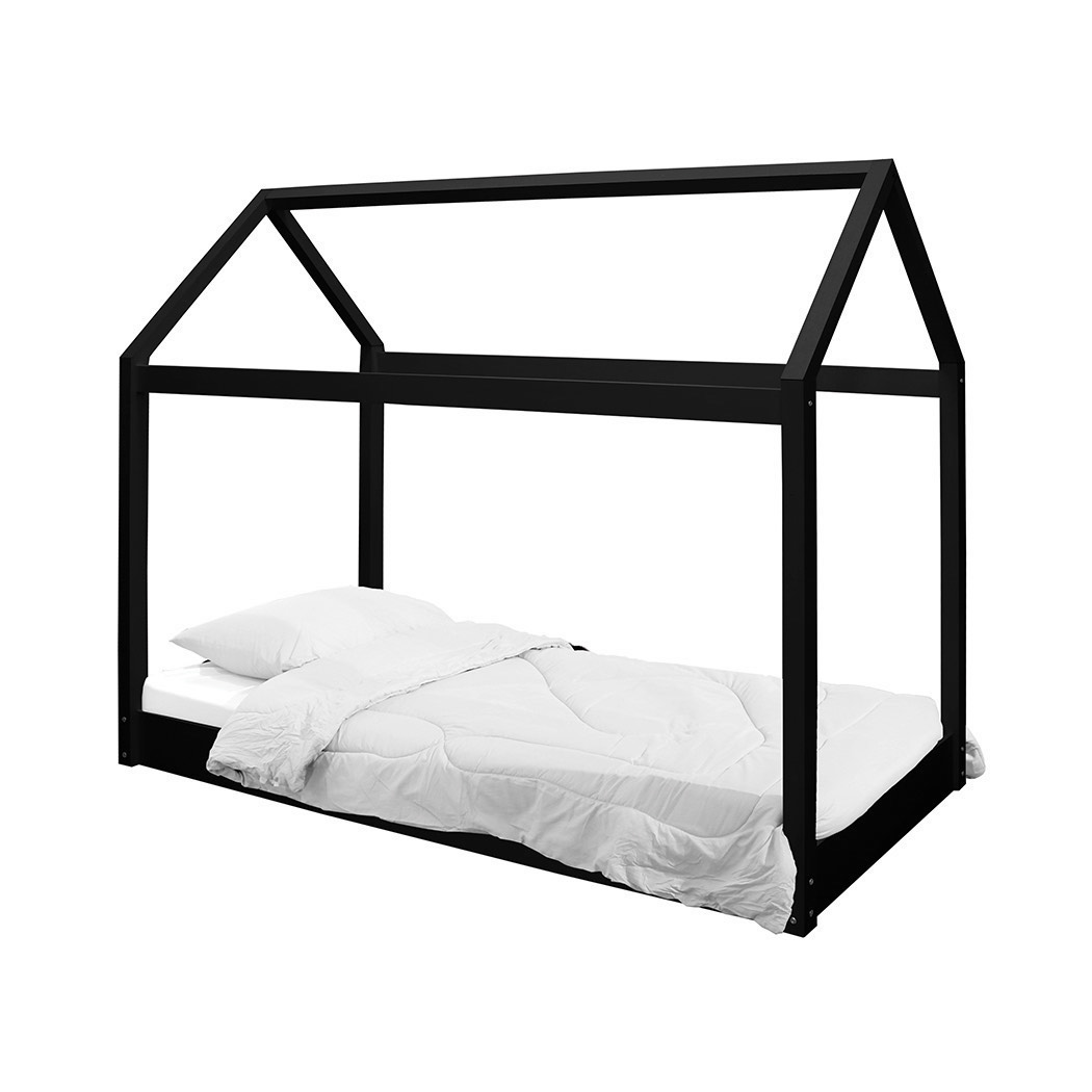 Hickory House Bed Black