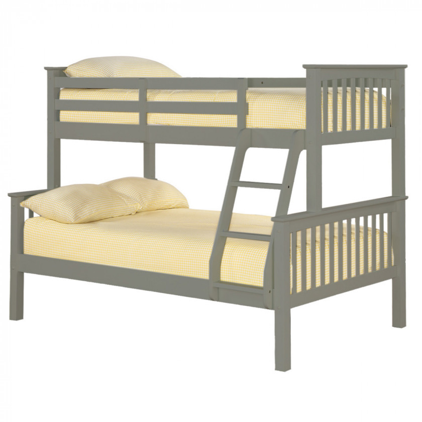 Otto Grey Wooden Triple Sleeper Bed