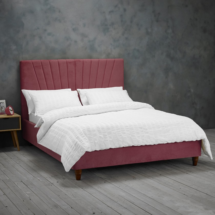 Lexie Pink Double Bed