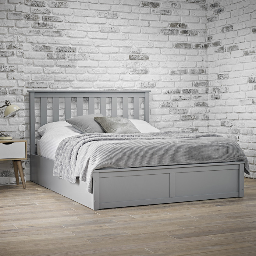 Oxford Lift Bed Grey