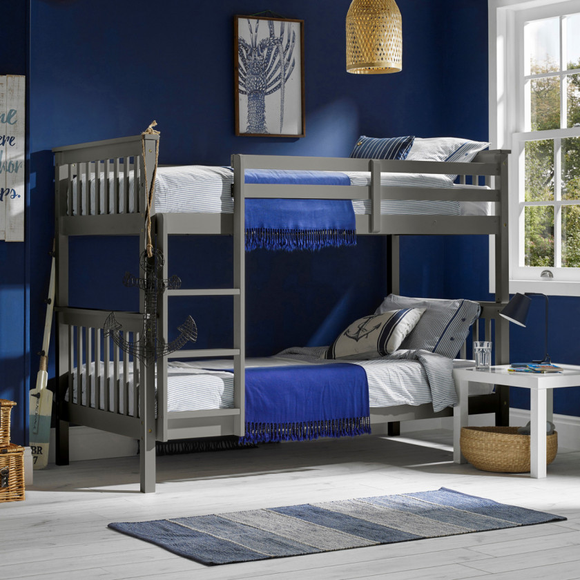 Leo Grey Bunk Bed