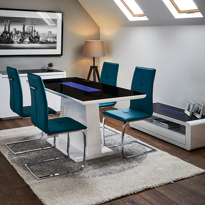 Matrix Dining Set Black