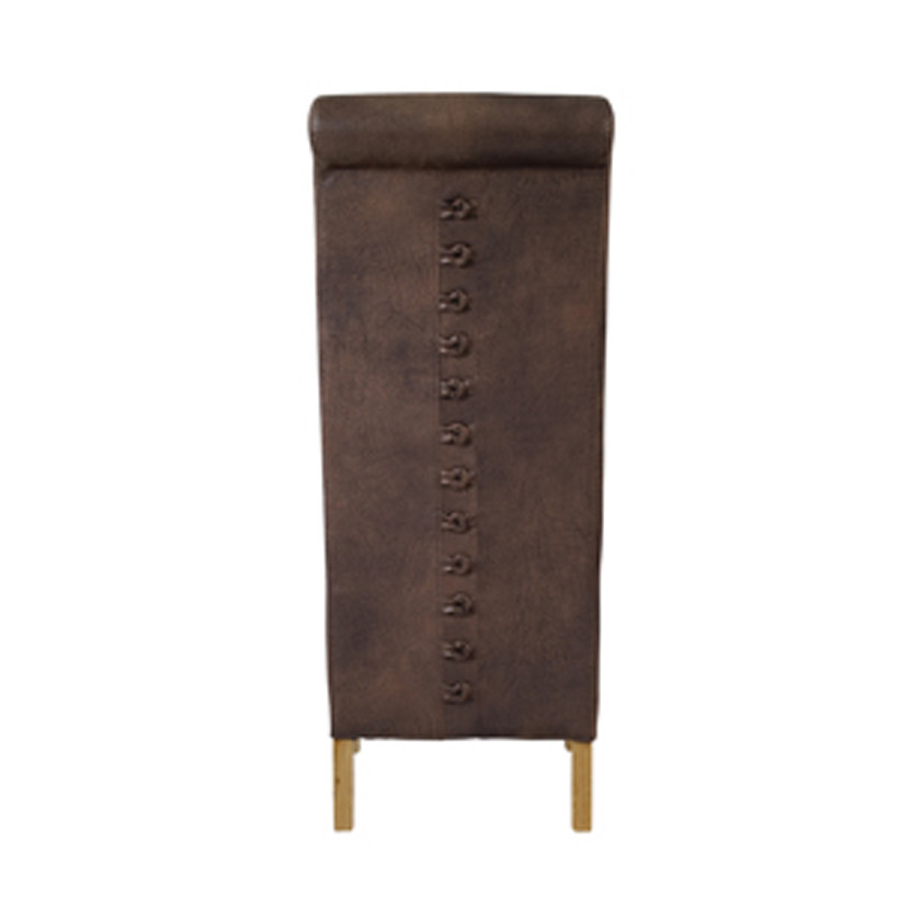 Copenhagen Dining Brown Chair Back
