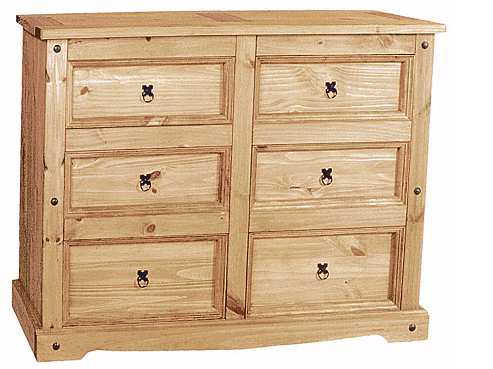 Corona 6 Drawer Chest