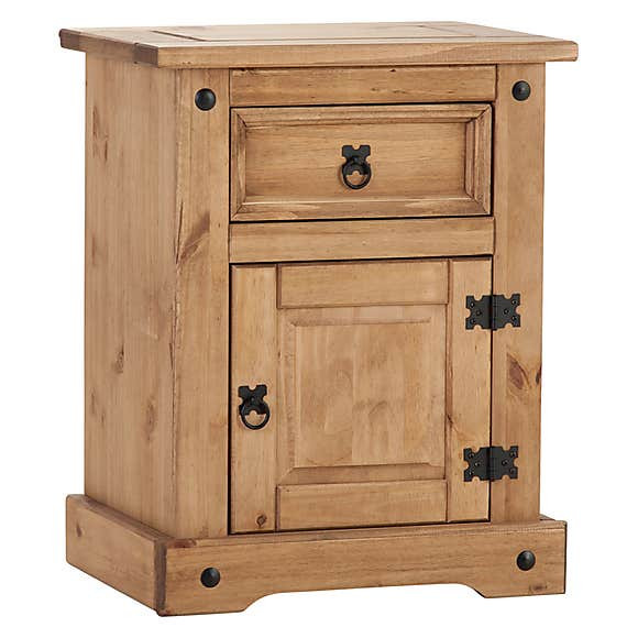Corona 1 Drawer Nightstand