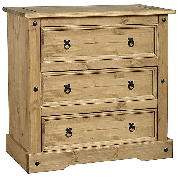 Corona 3 Drawer Chest