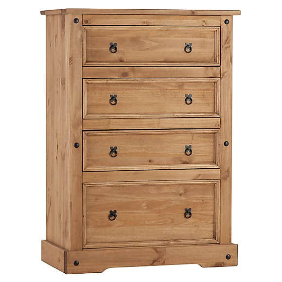 Corona 4 Drawer Chest