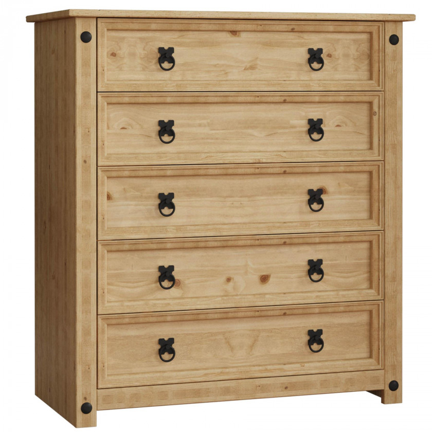 Corona 5 Drawer Chest