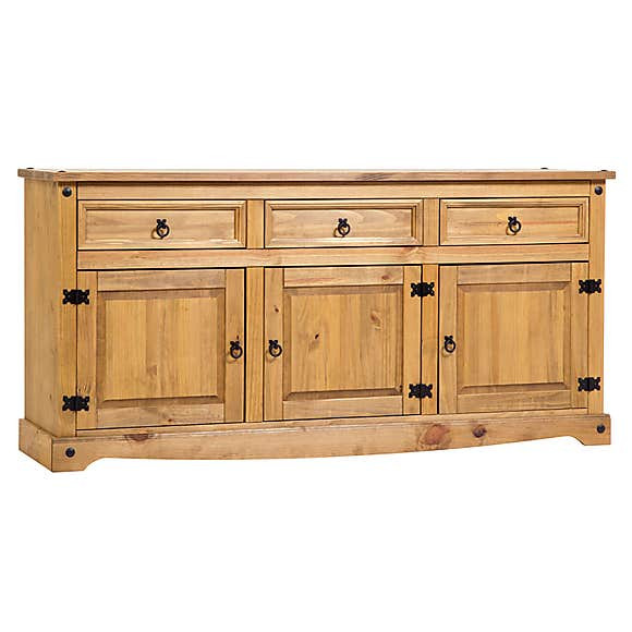 Corona Living 3 Drawer Sideboard