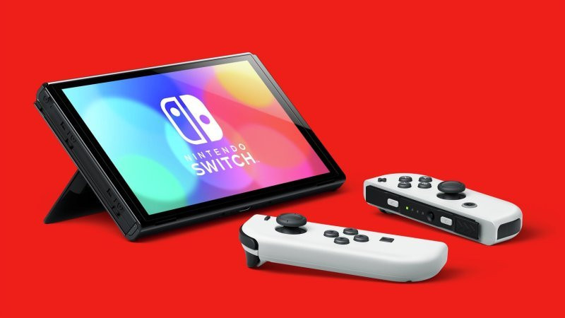 Nintendo Switch OLED Games Console