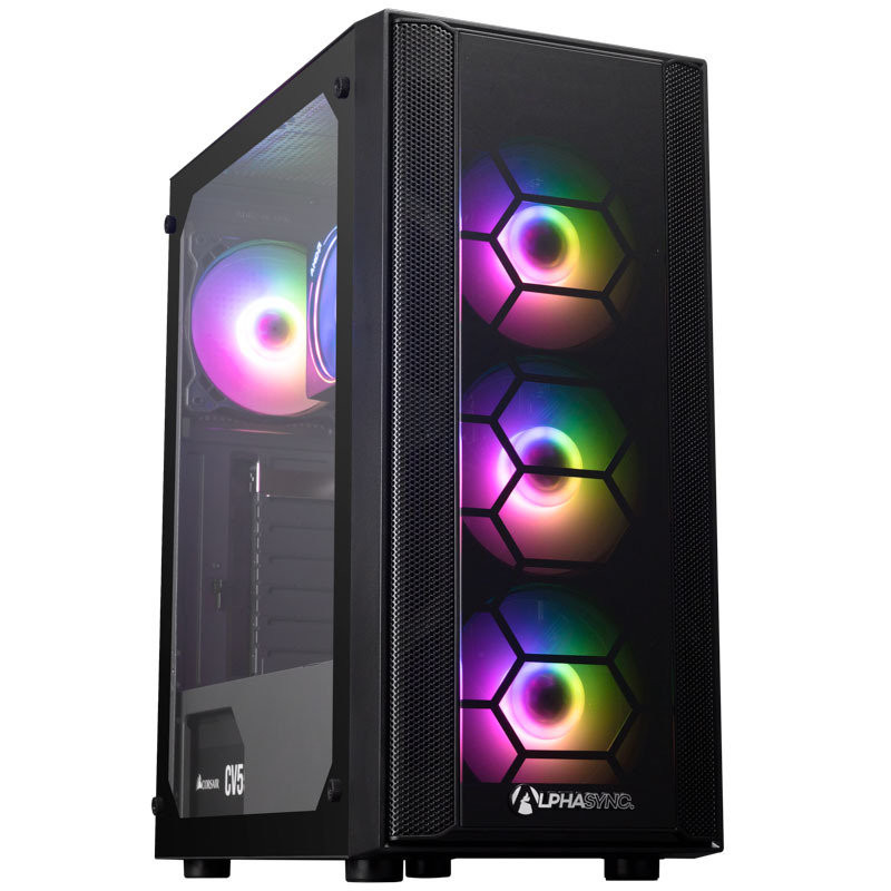 AlphaSync AMD Ryzen 3 Gaming Desktop PC