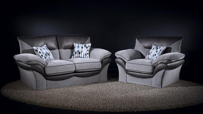 Chloe 3 Seater with 2 Chairs Set