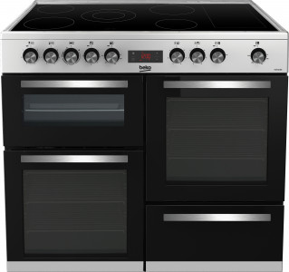 beko-100cm-electric-stainless-steel-range-cooker