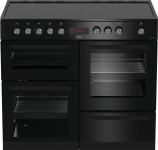 beko-100cm-electric-black-range-cooker