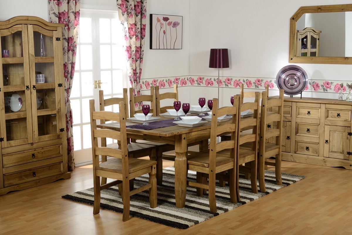 Corona Dining Table & 6 Chairs Easy Buy