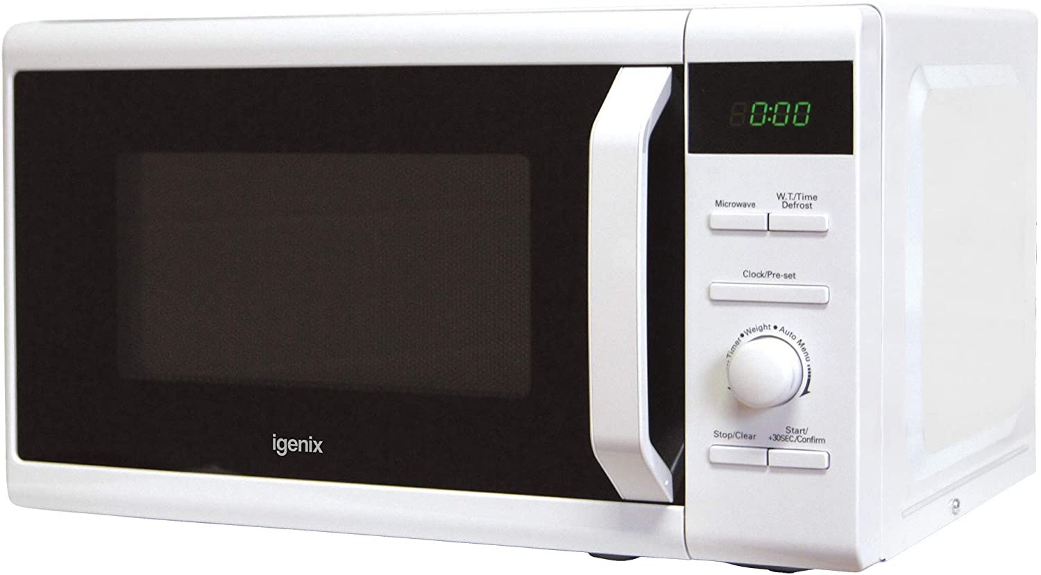 Igenix 800W 20L Microwave White